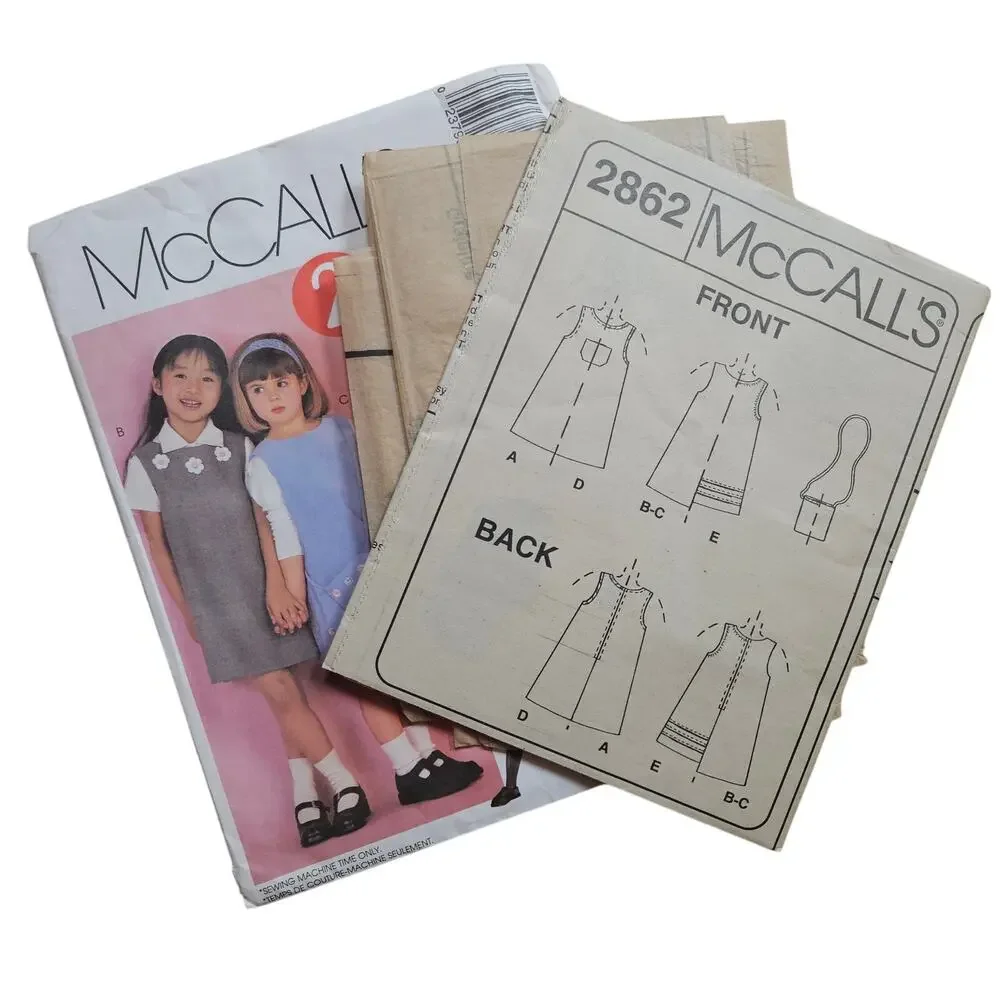 McCalls children sewing